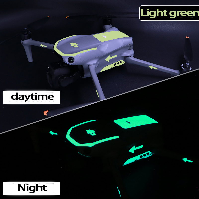 Drone Kit Waterproof - Zestaw dekoracyjnych świecących naklejek do DJI