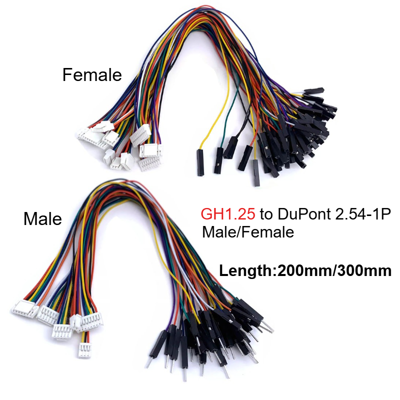 Drone Kit Hexacopter - 5 SZTUK GH1.25 2P-6Pin do Dupont