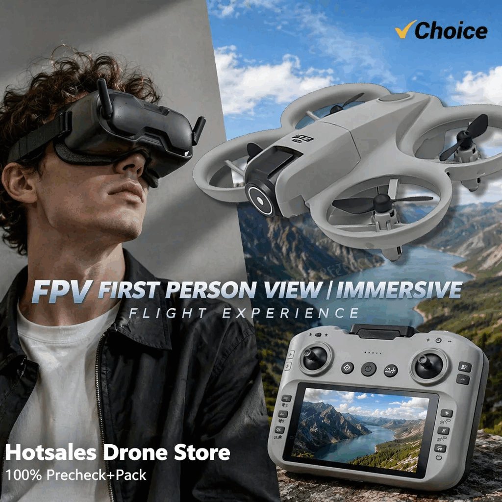 Drone Kit Tricopter - Mini Dron GT3 4K/8K HD Profesjonalny