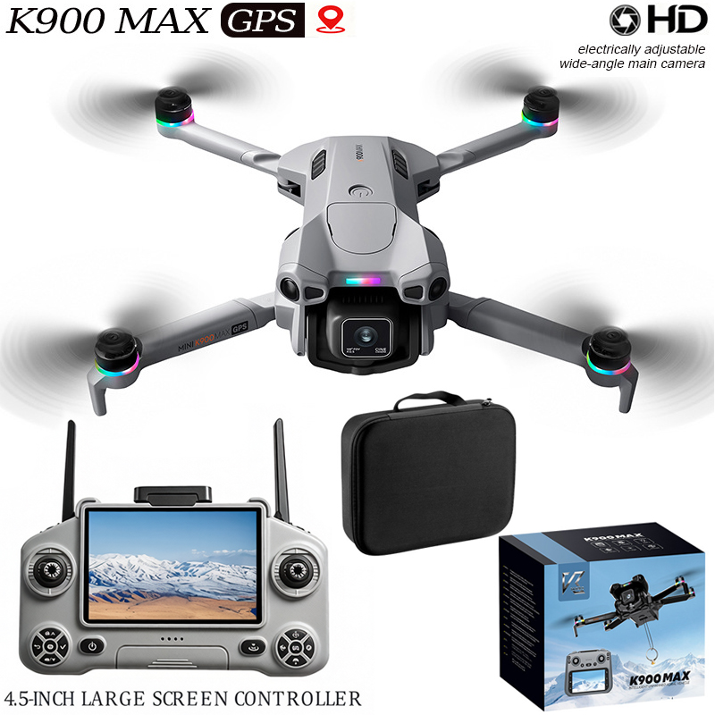 Drone Kit With Camera - Zestaw drona K900 Max z 4,5-calowym