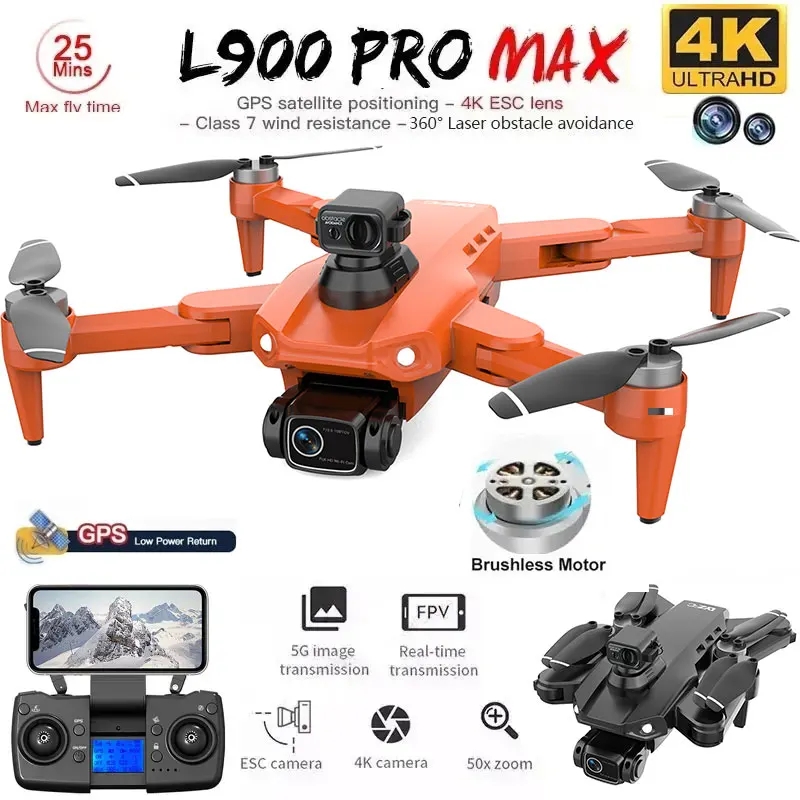 L900 Pro MAX GPS Drone 4K Prof – Drone Kit Professional recenzja i cena