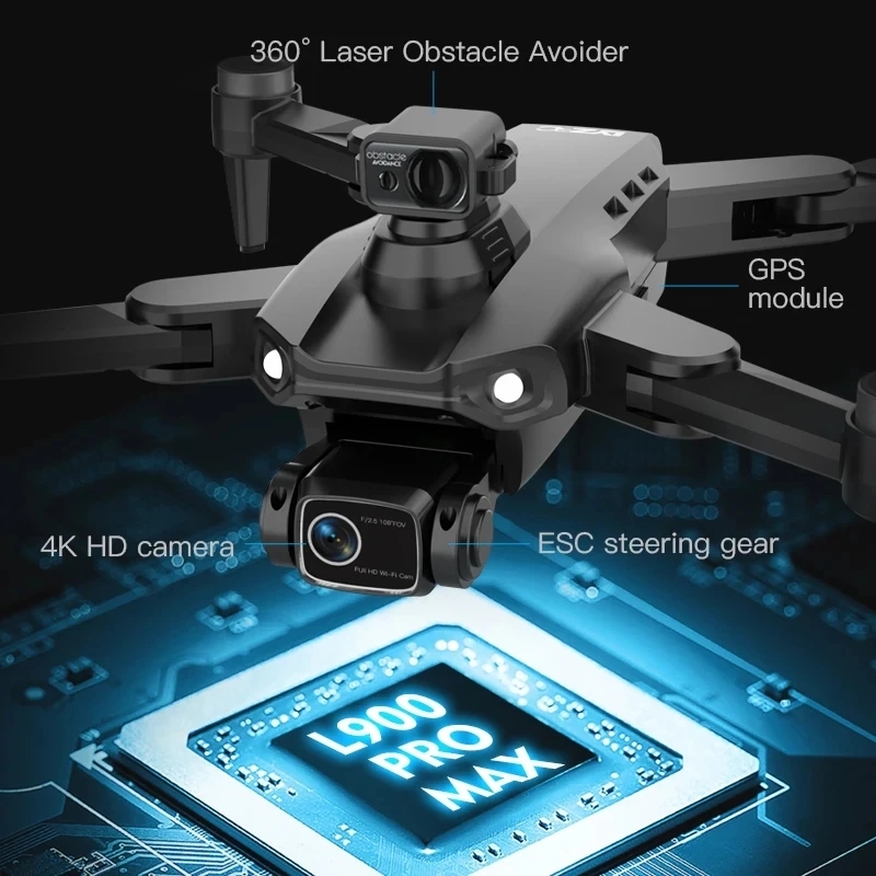 L900 Pro MAX GPS Drone 4K Prof – Drone Kit Professional recenzja i cena
