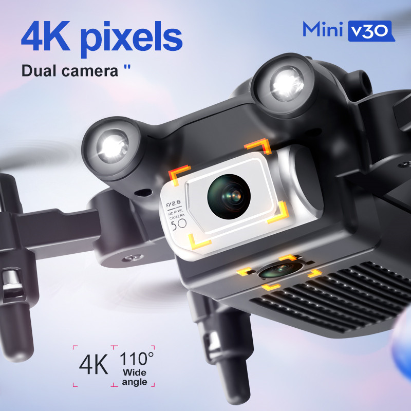 Mini V30 WiFi FPV Drone z podw – Drone Kit Tricopter recenzja i cena