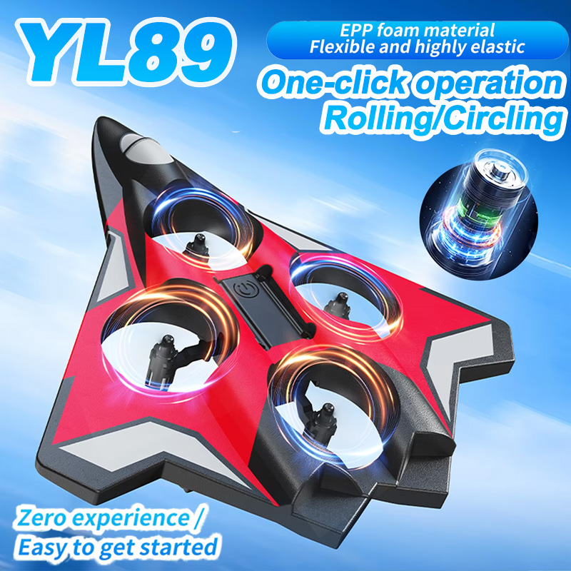 Quadcopter RC z pianki EPP YL8 – Drone Kit Tricopter recenzja i cena