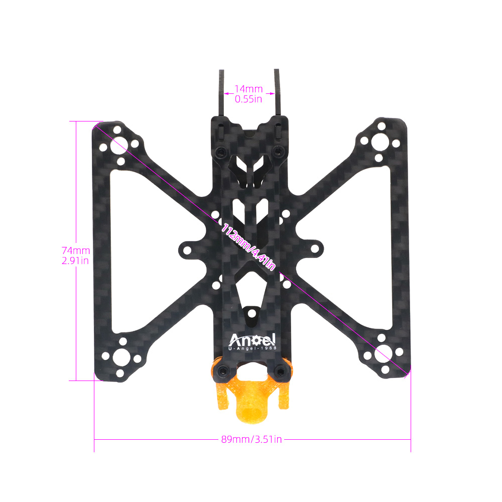 Zestaw ramy Angel20 2 cale do  – Drone Kit Octocopter recenzja i cena