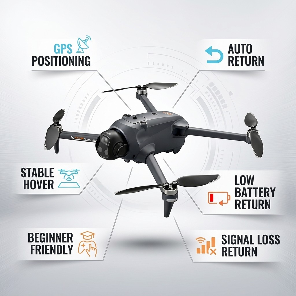 Potensic Drone GPS z funkcją a – Drone Kit Long Range recenzja i cena