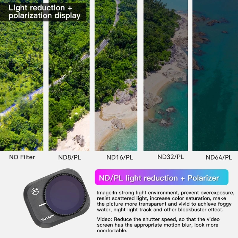 RCSTQ Zestaw filtrów do kamery – Drone Kit With Camera recenzja i cena
