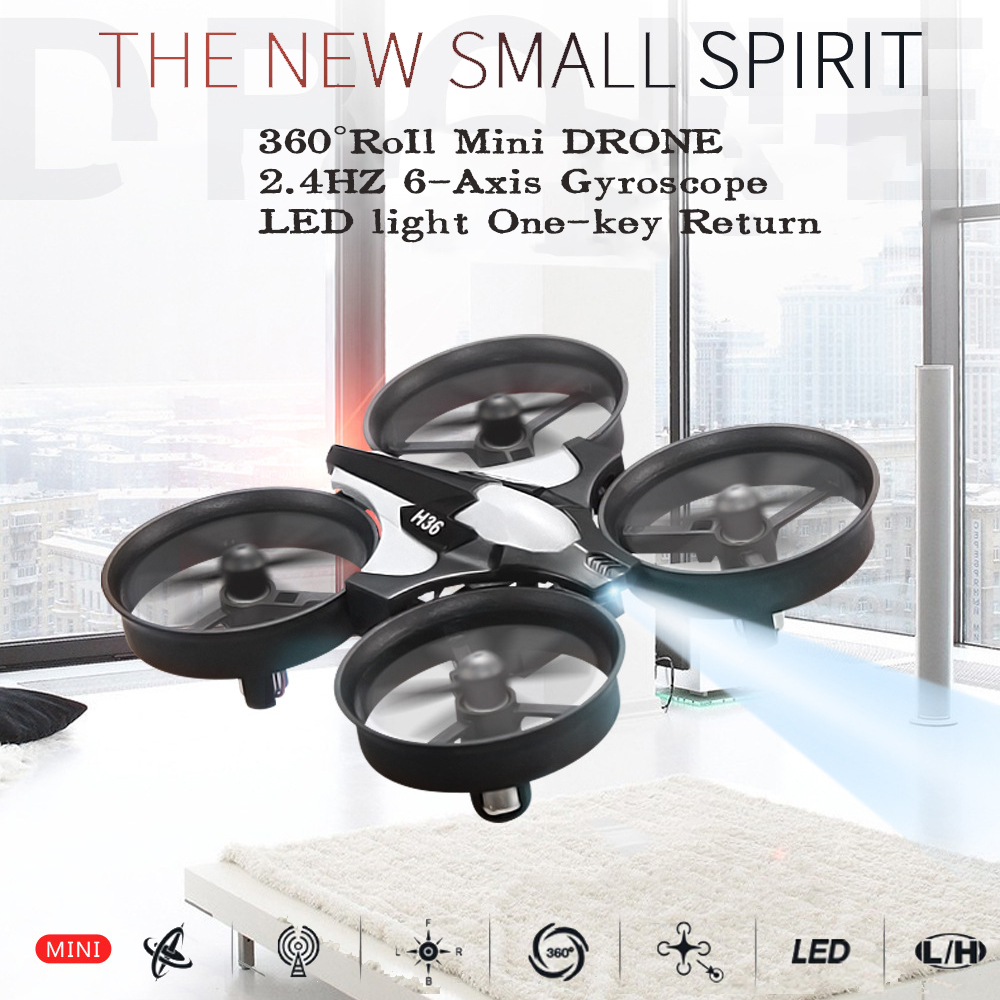Mini Dron JJRC H36 2.4G 6-osio – Drone Kit Tricopter recenzja i cena