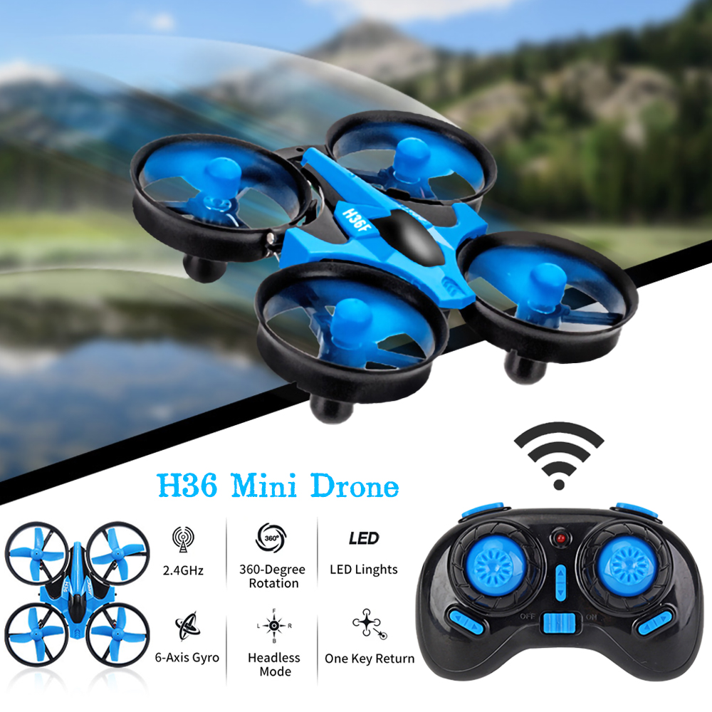 Mini Dron JJRC H36 2.4G 6-osio – Drone Kit Tricopter recenzja i cena