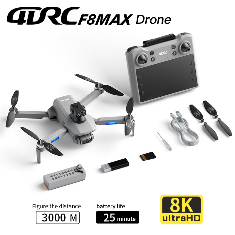 Dron F8 MAX GPS Profesjonalny  – Drone Kit Professional recenzja i cena