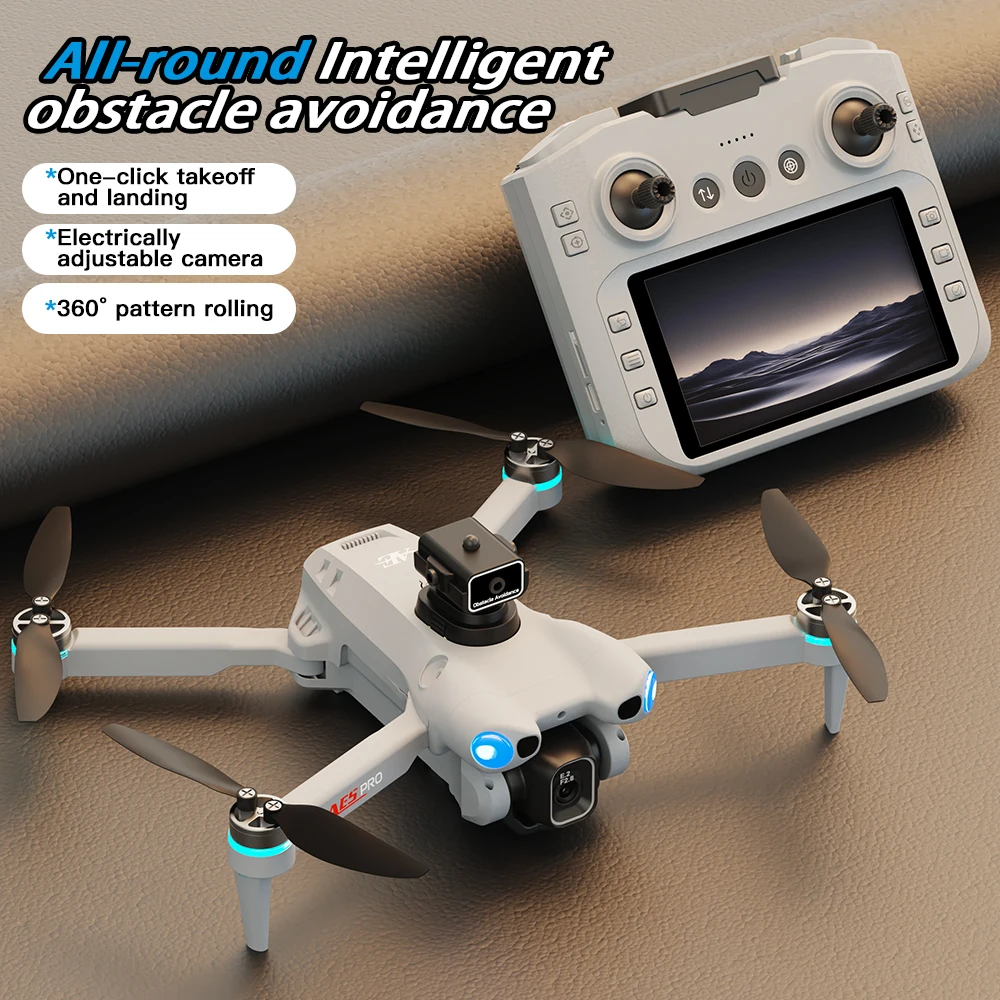 Dron AE5 Pro 8K HD, ekran 4,5  – Drone Kit Tricopter recenzja i cena