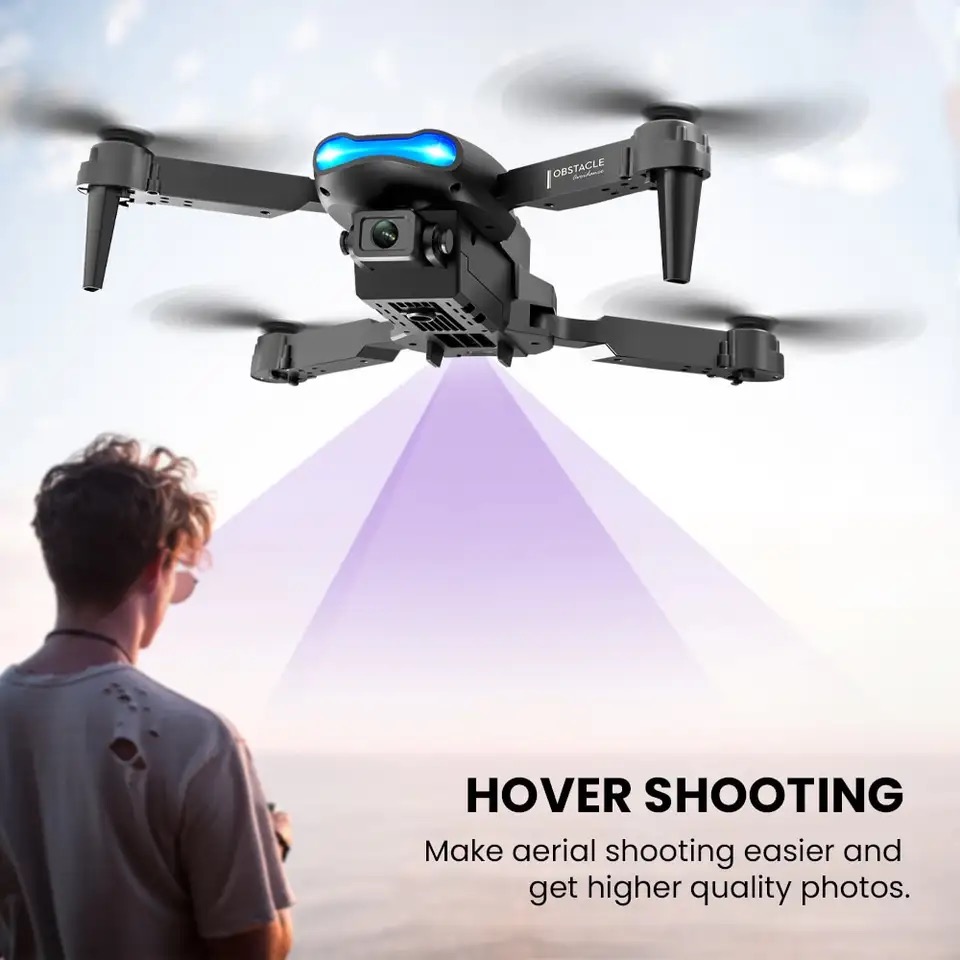 Nowy mini dron E99 4K WIFI HD  – Drone Kit Tricopter recenzja i cena