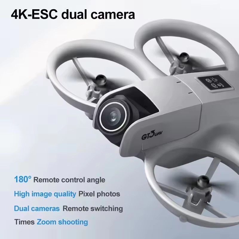 Nowy Mini Dron GT3 2026 z Kame – Drone Kit Tricopter recenzja i cena