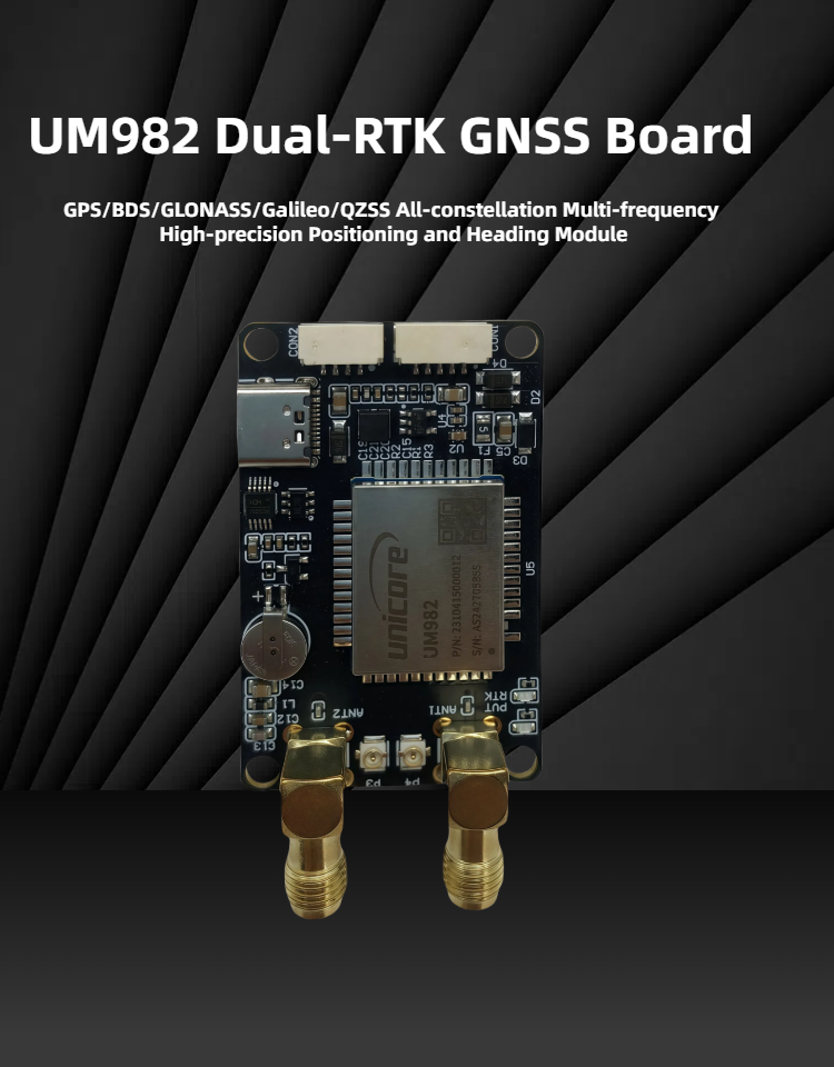 Moduł RTK GNSS UM982 z podwójn – Drone Kit Hexacopter recenzja i cena